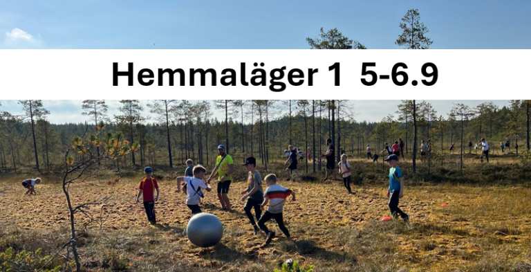 Läs mer om artikeln Hemmaläger 1 5-6.9.2026
